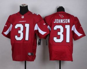 Nike Cardinals #31 David Johnson Red Team Color Men's Stitched NFL Elite Jersey