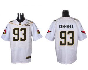 Nike Cardinals #93 Calais Campbell White 2016 Pro Bowl Men's Stitched NFL Elite Jersey