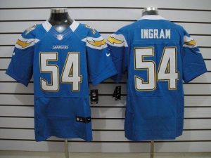 Nike Chargers #54 Melvin Ingram Electric Blue Alternate Men's Embroidered NFL Elite Jersey