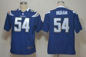 Nike Chargers #54 Melvin Ingram Navy Blue Team Color Men's Embroidered NFL Game Jersey