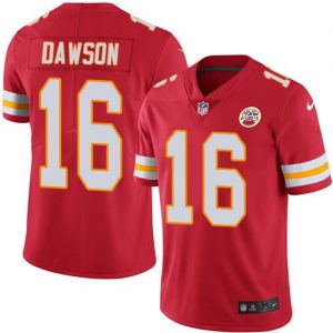 Nike Chiefs #16 Len Dawson Red Men's Stitched NFL Limited Rush Jersey