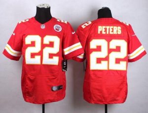 Nike Chiefs #22 Marcus Peters Red Team Color Men's Stitched NFL Elite Jersey