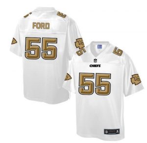 Nike Chiefs #55 Dee Ford White Men's NFL Pro Line Fashion Game Jersey
