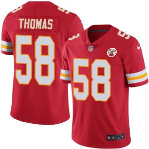 Nike Chiefs #58 Derrick Thomas Red Men's Stitched NFL Limited Rush Jersey