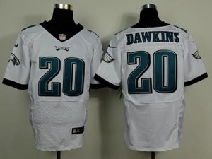 Nike Eagles #20 Brian Dawkins White Men's Stitched NFL New Elite Jersey