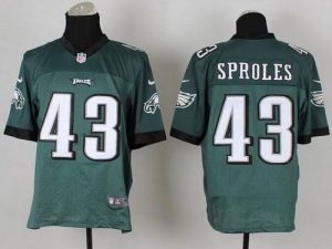 Nike Eagles #43 Darren Sproles Midnight Green Team Color Men's Stitched NFL Elite Jersey