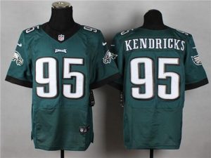 Nike Eagles #95 Mychal Kendricks Midnight Green Team Color Men's Stitched NFL New Elite Jersey