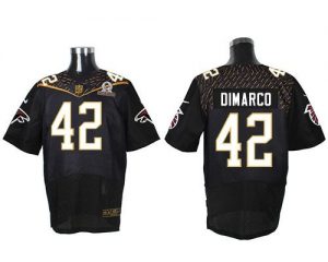 Nike Falcons #42 Patrick DiMarco Black 2016 Pro Bowl Men's Stitched NFL Elite Jersey