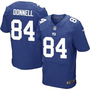 Nike Giants #84 Larry Donnell Royal Blue Team Color Men's Stitched NFL Elite Jersey