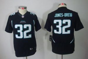 Nike Jaguars #32 Maurice Jones-Drew Black Alternate Youth Embroidered NFL Limited Jersey