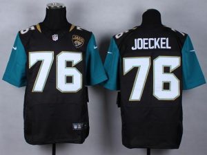Nike Jaguars #76 Luke Joeckel Black Alternate Men's Stitched NFL Elite Jersey