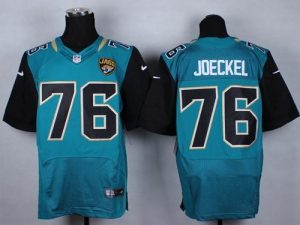Nike Jaguars #76 Luke Joeckel Teal Green Team Color Men's Stitched NFL Elite Jersey