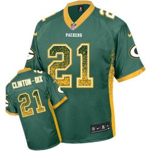 Nike Packers #21 Ha Ha Clinton-Dix Green Team Color Men's Stitched NFL Elite Drift Fashion Jersey