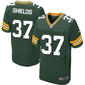 Nike Packers #37 Sam Shields Green Team Color Men's Stitched NFL Elite Jersey