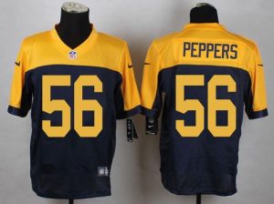 Nike Packers #56 Julius Peppers Navy Blue Alternate Men's Stitched NFL New Elite Jersey