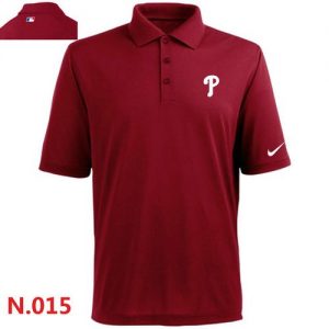 Nike Philadelphia Phillies 2014 Players Performance Polo Red