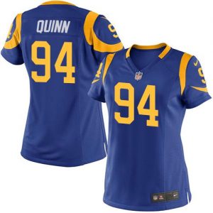 Nike Rams #94 Robert Quinn Royal Blue Alternate Women's Stitched NFL Elite Jersey