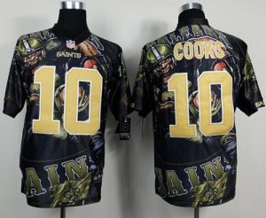 Nike Saints #10 Brandin Cooks Team Color Men's Stitched NFL Elite Fanatical Version Jersey