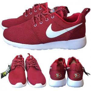 Nike San Francisco 49ers London Olympics Red Shoes