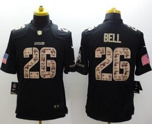Nike Steelers #26 Le'Veon Bell Black Men's Stitched NFL Limited Salute to Service Jersey