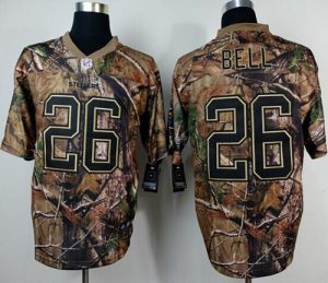 Nike Steelers #26 Le'Veon Bell Camo Realtree Men's Stitched NFL Elite Jersey