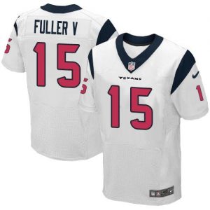 Nike Texans #15 Will Fuller V White Men's Stitched NFL Elite Jersey