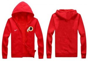 Nike Washington Redskins Authentic Logo Hoodie Red