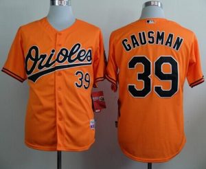 Orioles #39 Kevin Gausman Orange Cool Base Stitched MLB Jersey