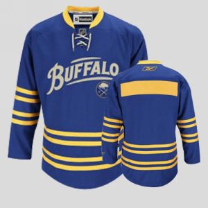 Sabres Blank Light Blue 2010 New Third NHL Embroidered Jersey