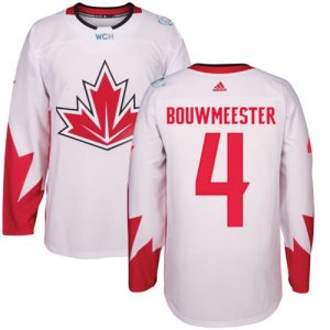 Team Canada #4 Jay Bouwmeester White 2016 World Cup Stitched Youth NHL Jersey