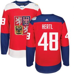 Team Czech Republic #48 Tomas Hertl Red 2016 World Cup Stitched NHL Jersey