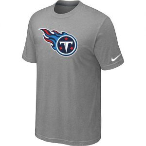 Tennessee Titans Sideline Legend Authentic Logo Dri-FIT Nike NFL T-Shirt Light Grey
