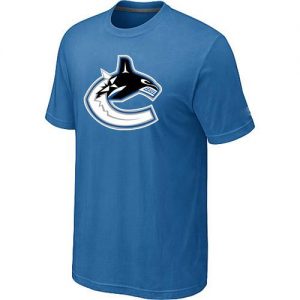 Vancouver Canucks Big & Tall Logo Indigo Blue NHL T-Shirts