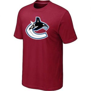 Vancouver Canucks Big & Tall Logo Red NHL T-Shirts