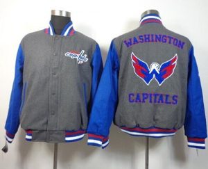 Washington Capitals Grey NHL Jacket