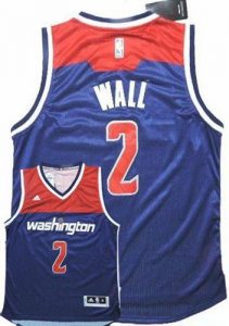 Wizards #2 John Wall Navy Blue Alternate Stitched NBA Jersey