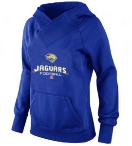 Women's Jacksonville Jaguars Big & Tall Critical Victory Pullover Hoodie Blue