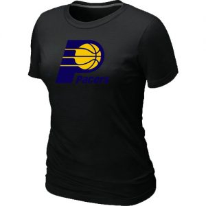 Women's NBA Indiana Pacers Big & Tall Primary Logo T-Shirt Black