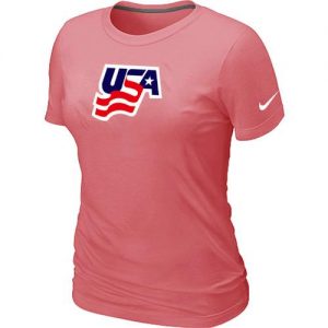 Women's Nike USA Graphic Legend Performance Collection Locker Room T-Shirt Pink