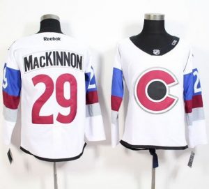 Avalanche #29 Nathan MacKinnon White 2016 Stadium Series Stitched NHL Jersey