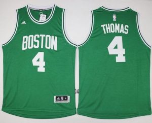 Celtics #4 Isaiah Thomas Green Stitched NBA Jersey