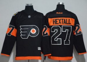 Flyers #27 Ron Hextall Black 2017 Stadium Series Stitched NHL Jersey
