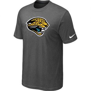 Jacksonville Jaguars Sideline Legend Authentic Logo Dri-FIT Nike NFL T-Shirt Crow Grey