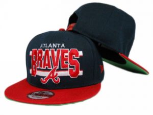 MLB Atlanta Braves Stitched New Era 9FIFTY Snapback Hats 074