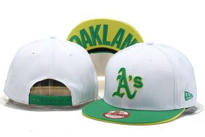 MLB Oakland Athletics Stitched Snapback Hats 006