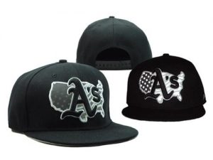 MLB Oakland Athletics Stitched Snapback Hats 036