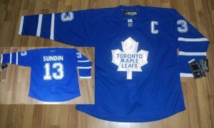 Maple Leafs #13 Mats Sundin Embroidered Blue NHL Jersey
