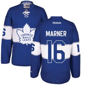 Maple Leafs #16 Mitchell Marner Royal Centennial Classic Stitched NHL Jersey