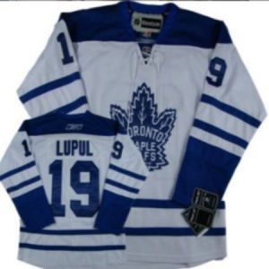 Maple Leafs #19 Joffrey Lupul White Third Embroidered NHL Jersey