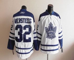 Maple Leafs #32 Kris Versteeg White Third Embroidered NHL Jersey